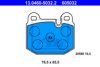 ATE 13.0460-5032.2 Brake Pad Set, disc brake